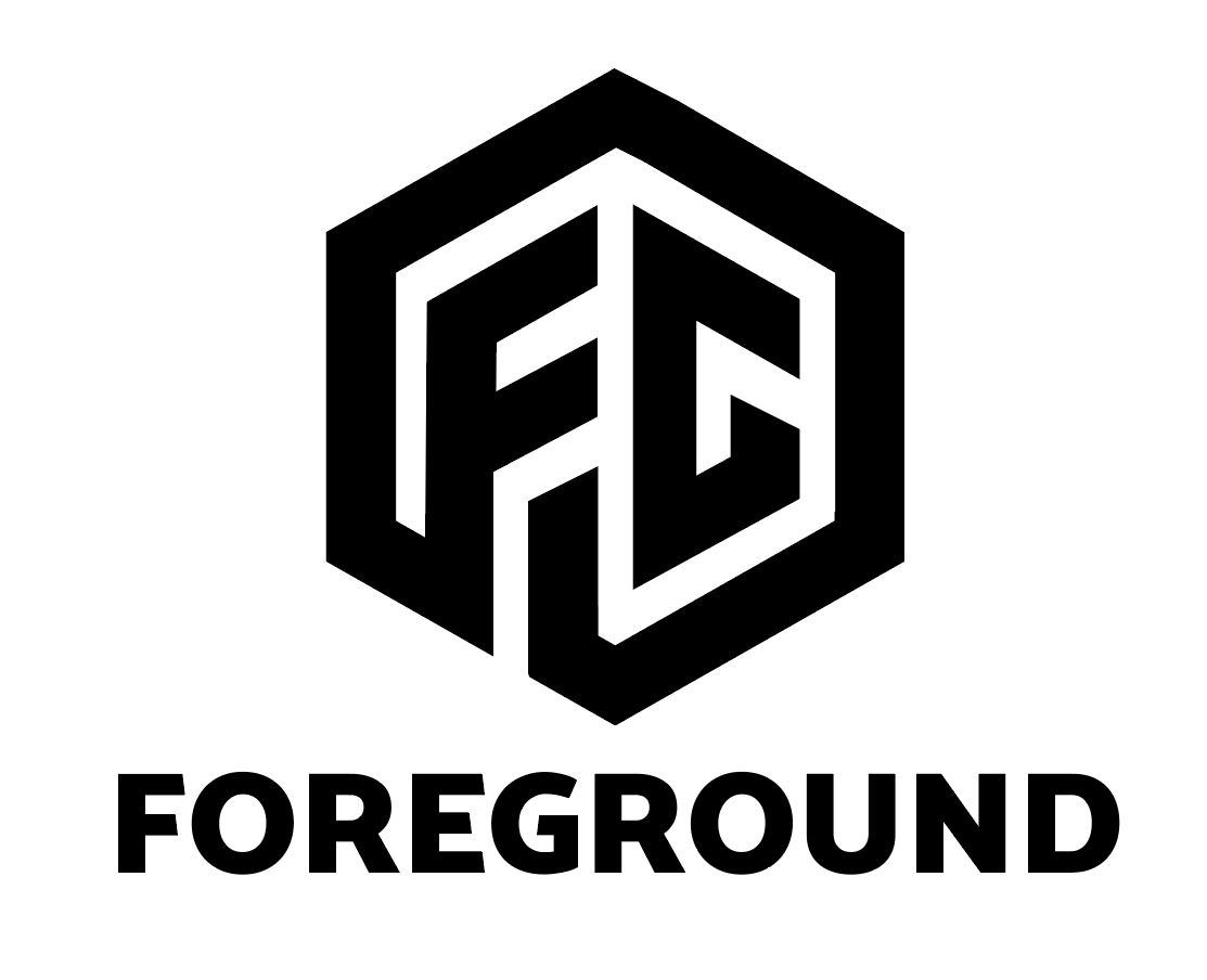 포그라운드(주) 기업 로고 이미지