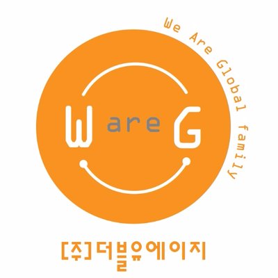 (주)더블유에이지 기업 로고 이미지
