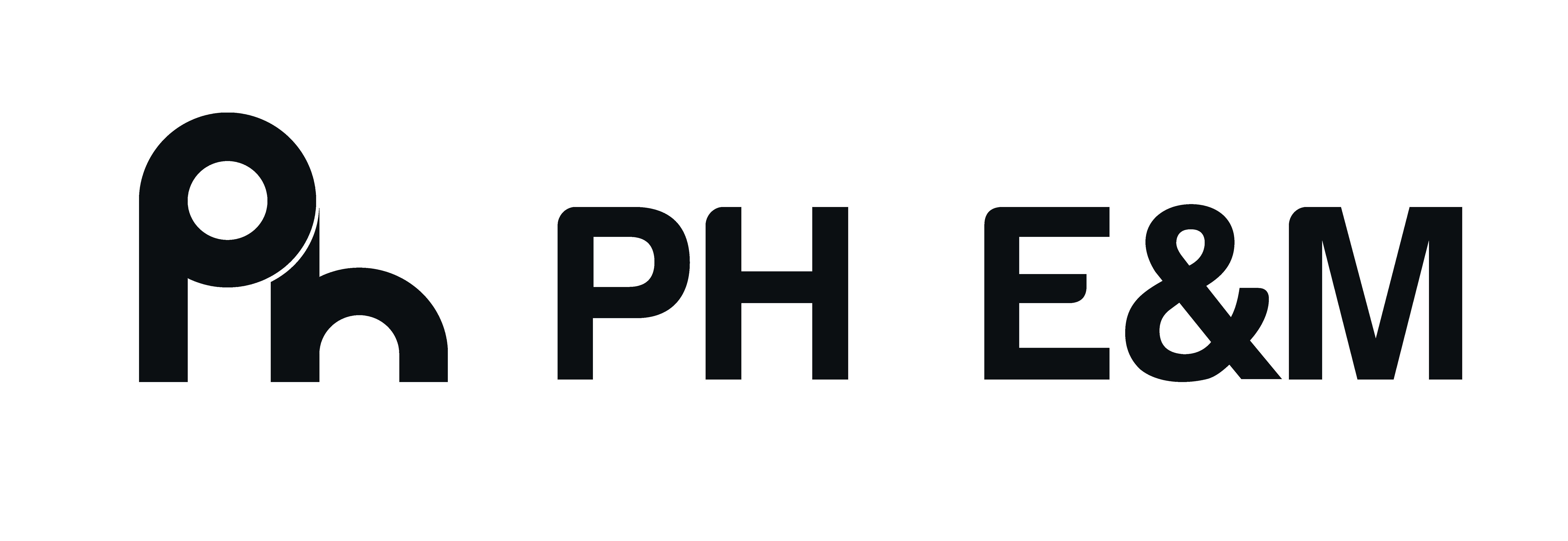 주식회사 피에이치이엔엠 기업 로고 이미지