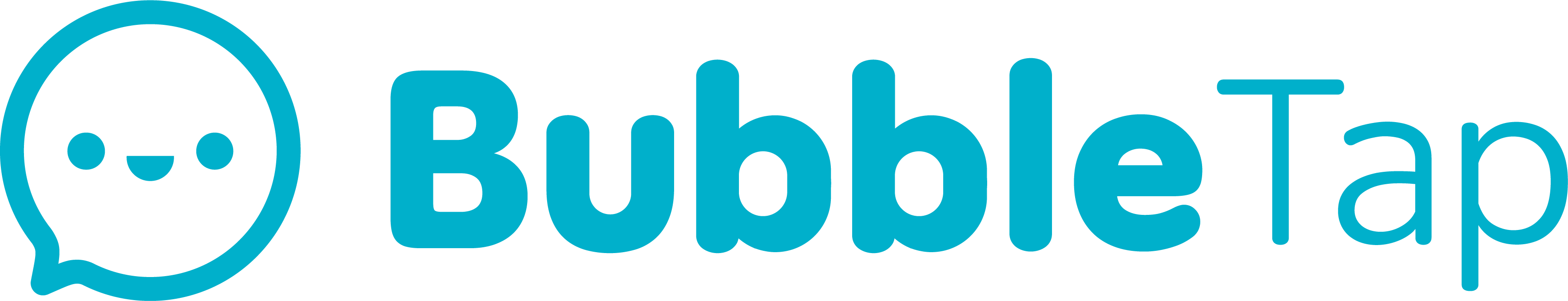 버블탭 기업 로고 이미지