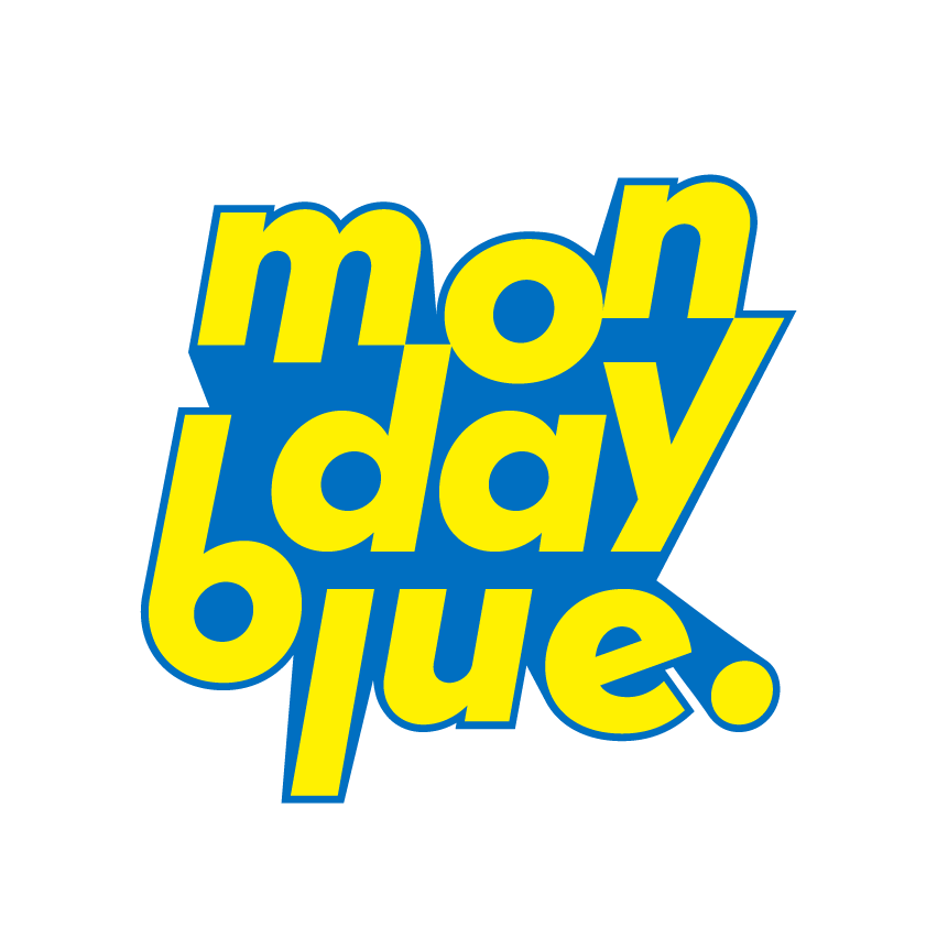 먼데이블루 기업 로고 이미지