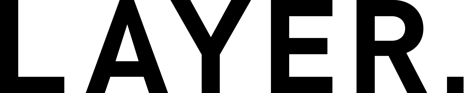 (주)레이어 기업 로고 이미지