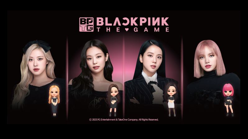 블랙핑크 더 게임 IP 이미지 1