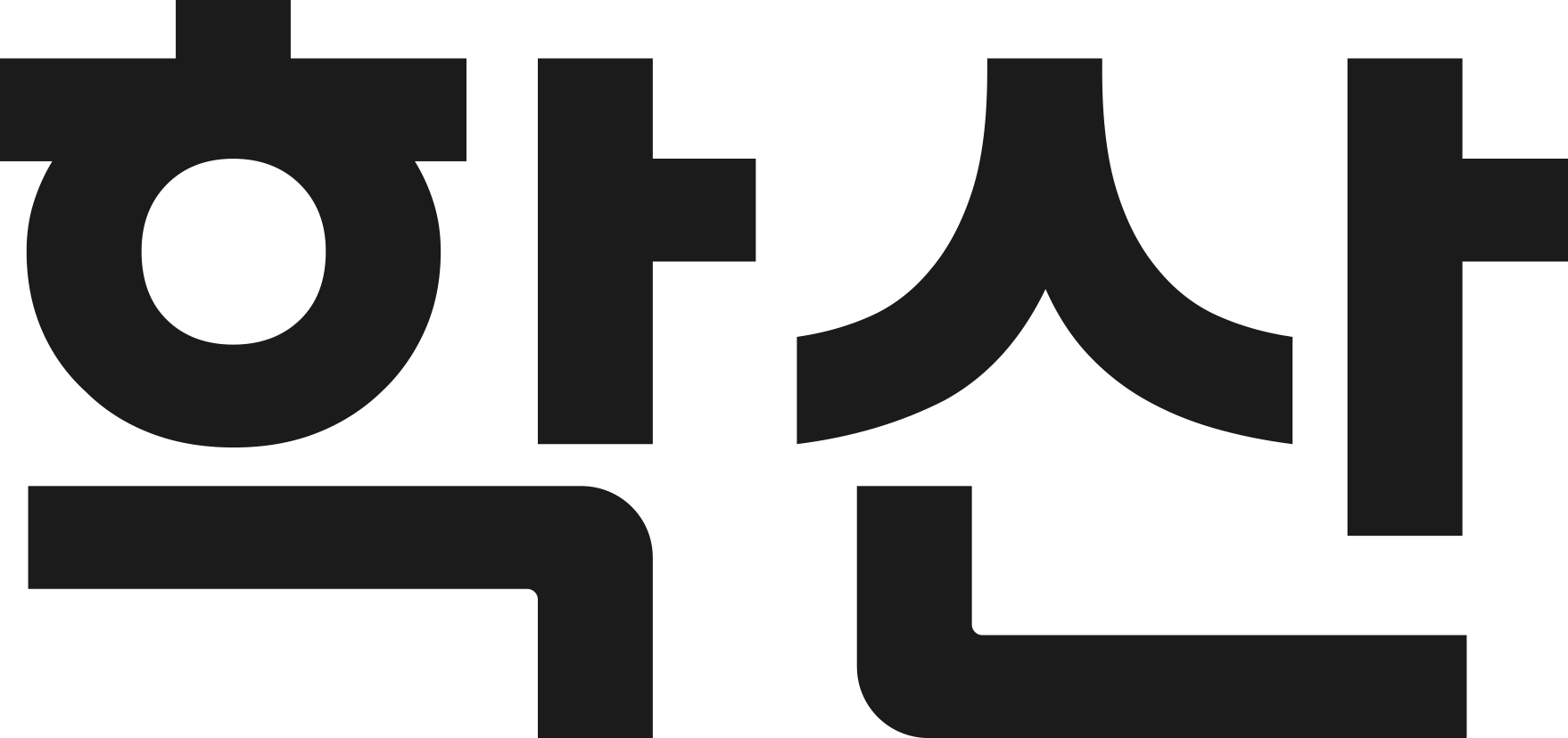 (주) 학산문화사 기업 로고