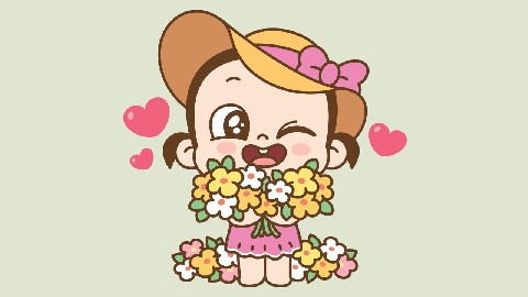 똥꼬발랄 쥐방울 IP 이미지