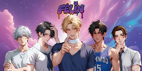 AI 테크 K-POP 아이돌 펠린(FÉLIN) IP 이미지
