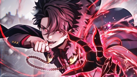 <The Lord Who Levels Up by Devouring Abilities (Working Title)> IP 이미지
